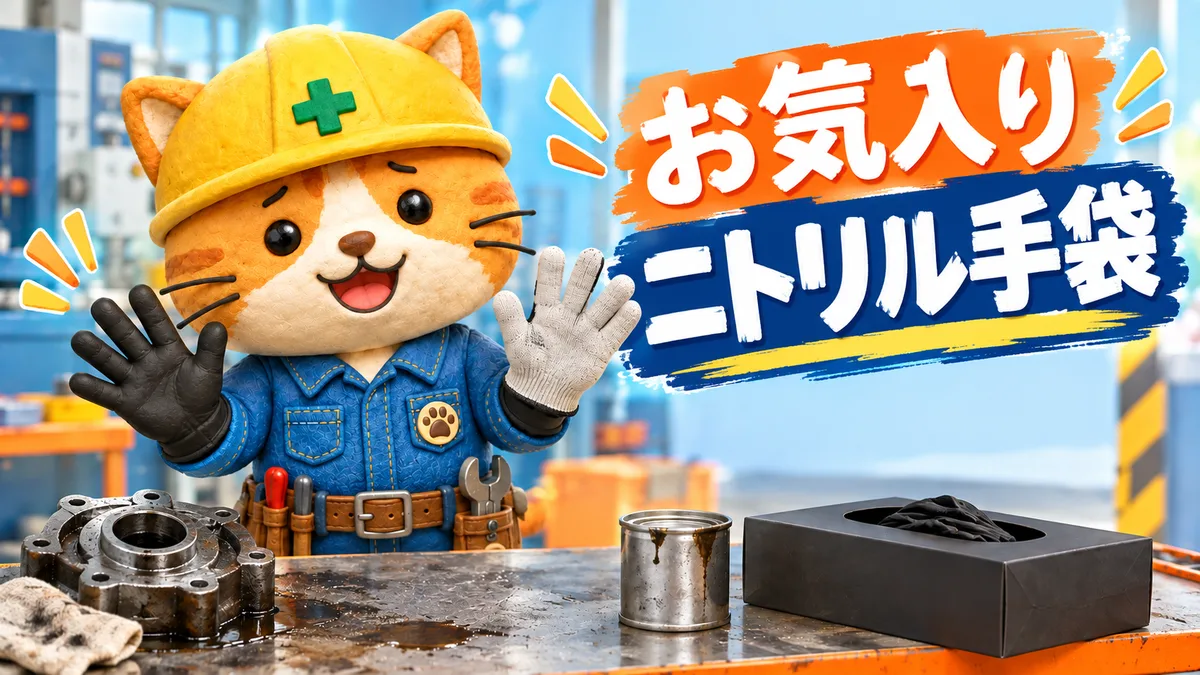 厚手ニトリル手袋レビュー｜ミタニRBエンジニアグローブを6年使った本音と値上がり