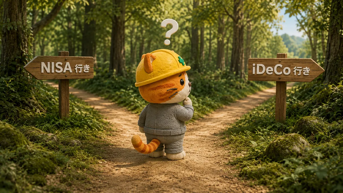 個人事業主はiDeCoとNISAどっち？わが家がiDeCoを減額してNISAに回した理由