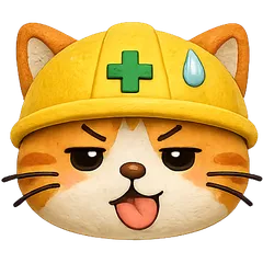 ねこ丸くんアイコン（したり顔）
