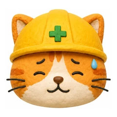 ねこ丸くんアイコン（苦笑い）