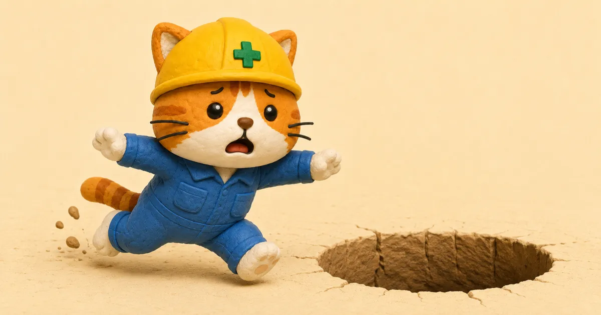 年金の思わぬ落とし穴に気づいて驚くねこ丸くん